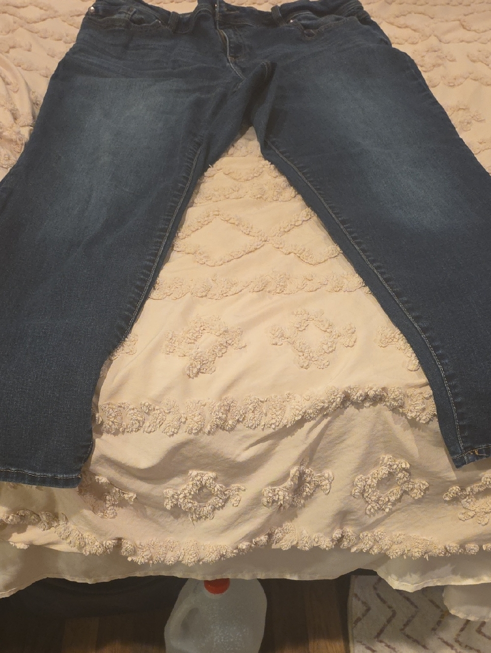 INC International Concepts Dark Blue Skinny Jeans